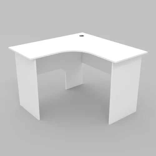 Стол угловой ОСК-1, Белый, 1100/1100/760
