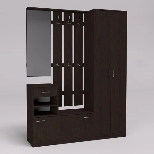 Прихожая Соло-3, Венге Магия, 1600/400/2100