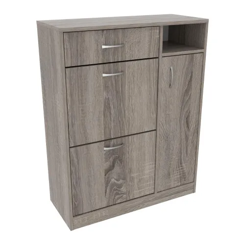 Тумба для обуви №5, Дуб Сонома Трюфель, 800/350/1010