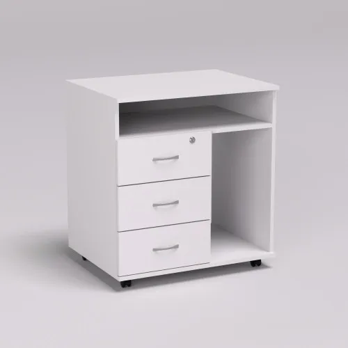 Тумба офисная ТМО-4, Белый, 700/520/760