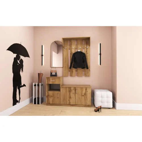 Прихожая Алиса, Дуб Аппалачи, 1000/400/1880