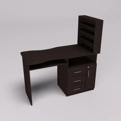 Стол маникюрный СМ-1, Венге Магия, 1230/550/1264