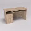 Стол офисный ОСП-3, Дуб Cонома, 1400/600/760