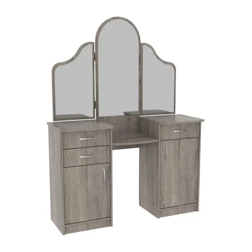 Стол туалетный Трюмо Диана, Дуб Сонома Трюфель, 1200/420/1630
