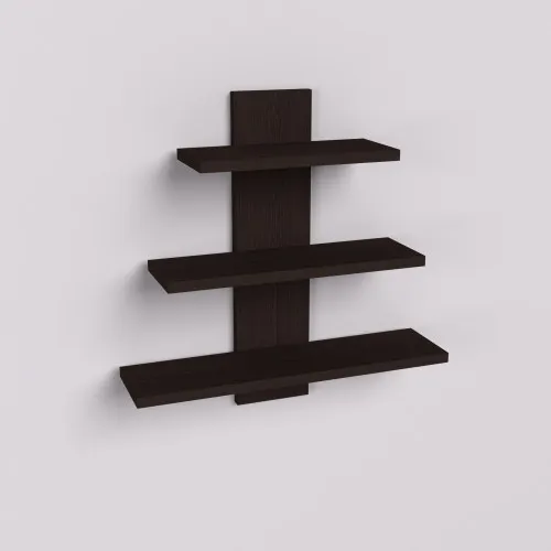 Полка навесная П-1, Венге Магия, 500/140/500