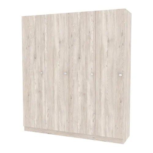 Шкаф секционный для раздевалки ШС-2, Самоа Дымчатый, 1200/318/1350