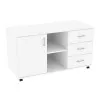 Тумба офисная ТМО-1, Белый, 1100/480/620