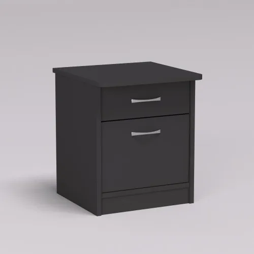 Тумба прикроватная Диана, Антрацит, 400/400/470