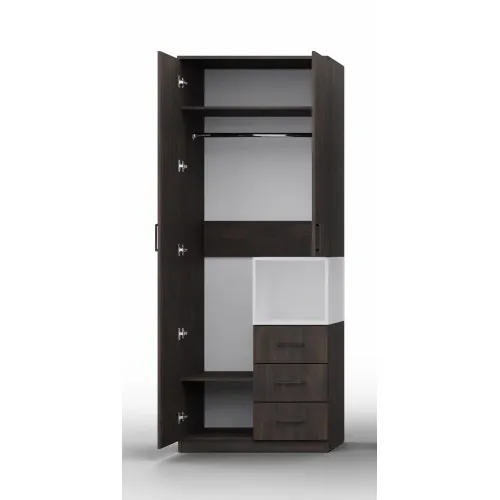 Шкаф для одежды Tetris Т-1, Венге Магия, 800/520/2100