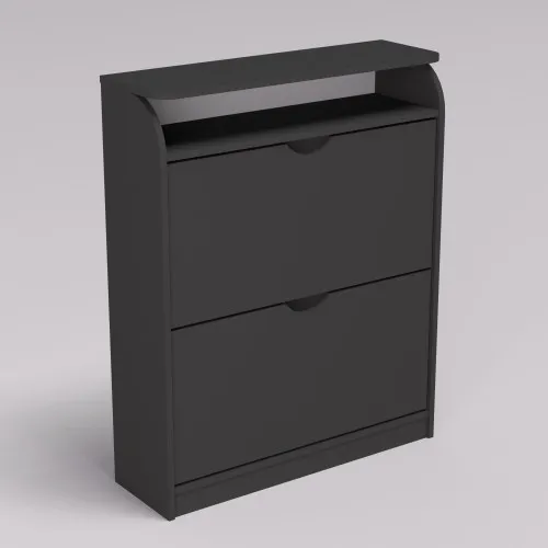 Тумба для обуви №1, Антрацит, 800/250/1000