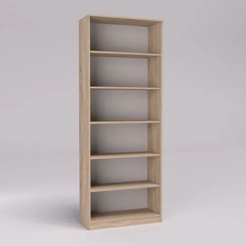 Стеллаж ОС-1, Дуб Сонома, 800/340/2100