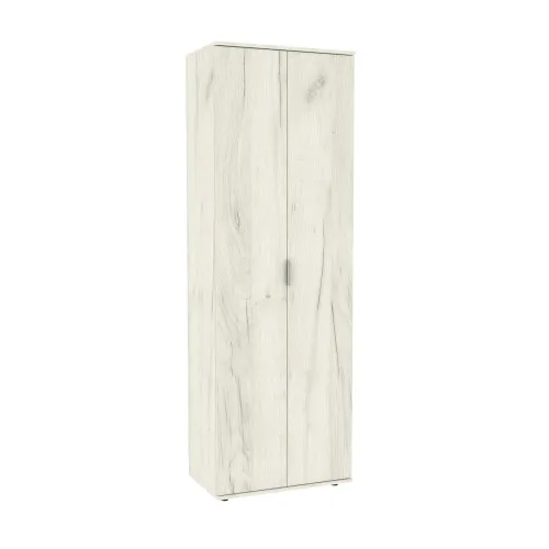 Шкаф для одежды Ketrin К-1, Дуб Крафт Белый, 700/425/2100