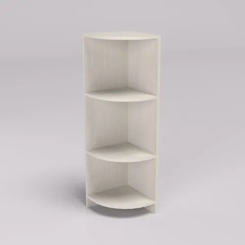 Тумба офисная ОКМ-1 угловая, Дуб Шамони Светлый, 320/320/1080