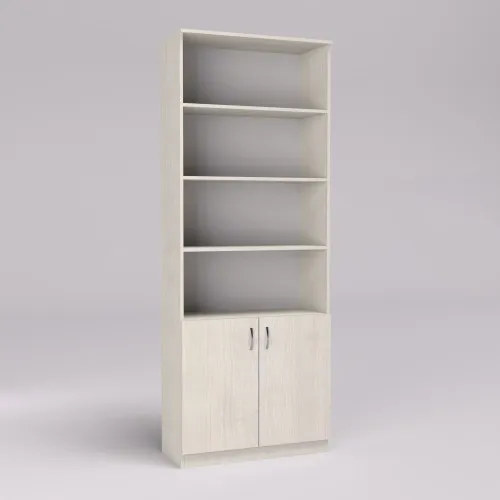 Тумба офисная ОС-2, Дуб Шамони Светлый, 800/340/2100