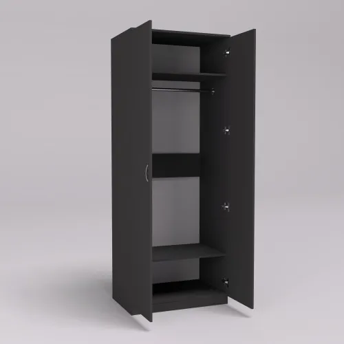 Шкаф офисный ОШ-1, Антрацит, 800/520/2100