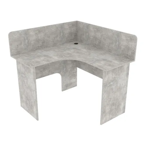 Стол угловой ОСК-3, Бетон, 1100/1100/1060