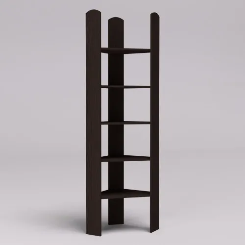 Стеллаж ОС-5 угловой, Венге Магия, 500/500/2000