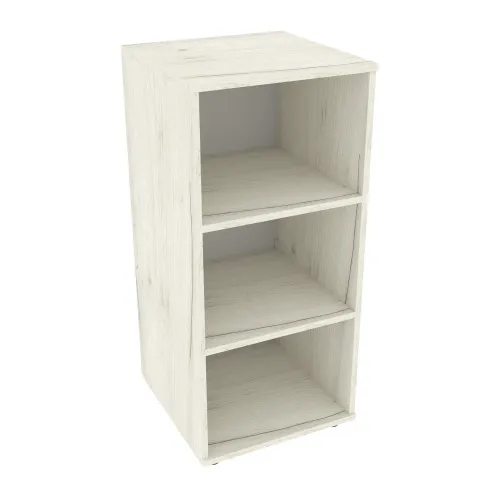 Стеллаж Ketrin, Дуб Крафт Белый, 420/425/900