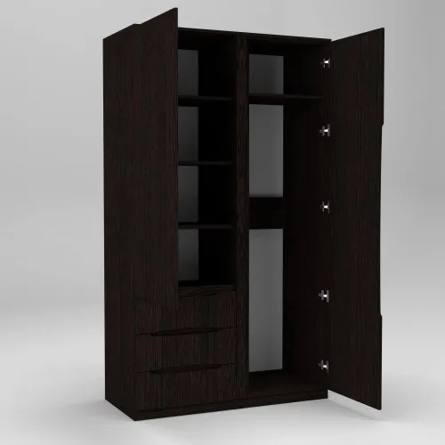 Шкаф Дельта 1, Венге Магия, 1200х550х2100