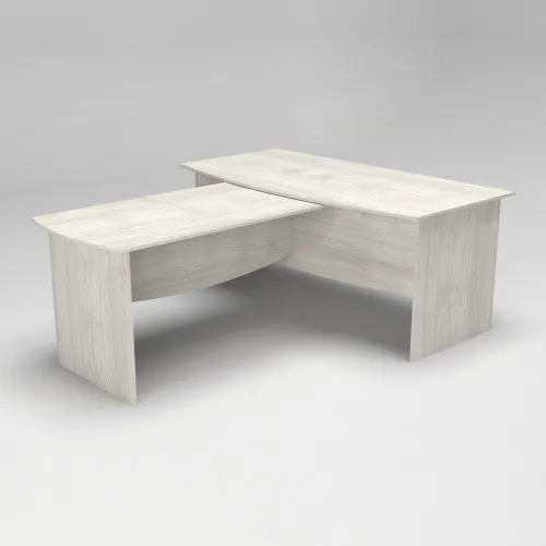 Стіл для переговорів Лідер, Дуб Шамоні Світлий, 1800/2220/760