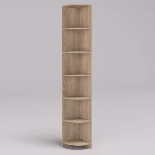 Тумба офисная, стеллаж ОК-1, Дуб Сонома, 320/320/2100