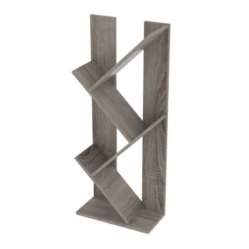 Полка для книг ПК-1, Дуб Сонома Трюфель, 440/216/1070