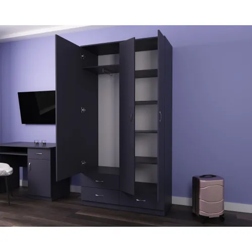 Прихожая ГКШ-8, Антрацит, 1120/480/2100