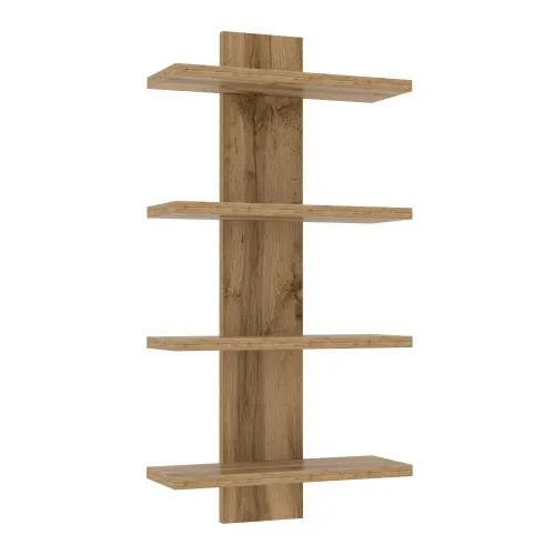 Полка навесная ПН-5, Дуб Аппалачи, 350/140/700