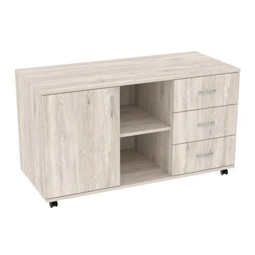 Тумба офисная ТМО-1, Самоа Дымчатый, 1100/480/620