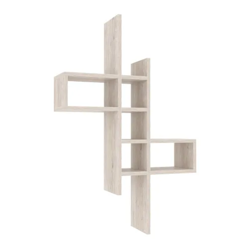 Полка навесная П-2, Самоа Дымчатый, 630/180/960