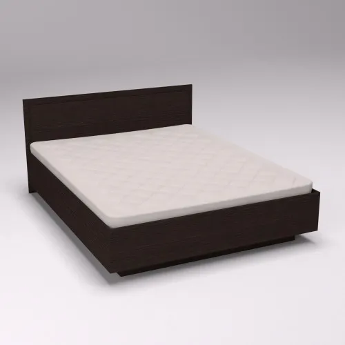 Кровать Кристалл №2 двуспальная, Венге Магия, 2035х1432х850