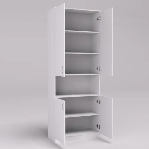 Шкаф ОШК-2, Белый, 800/340/2100