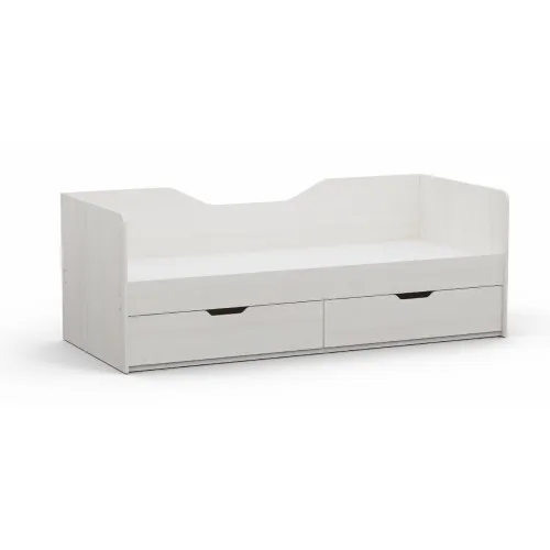 Кровать односпальная L-3, Дуб Шамони Светлый, 1932х850х700