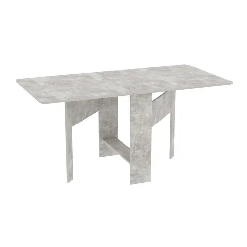 Стіл-тумба №4 вузька, Бетон, 1580х800х750