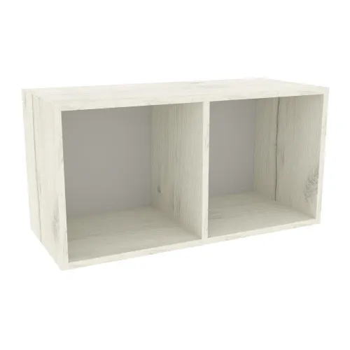 Полка навесная К-15, Дуб Крафт Белый, 700/300/360