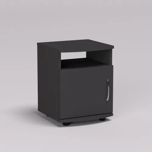 Тумба прикроватная V-2, Антрацит, 350/350/450