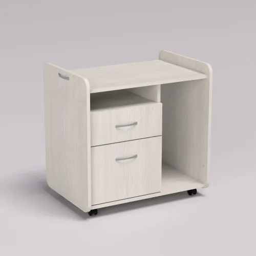 Тумба офисная ТМО-2, Дуб Шамони Светлый, 650/450/650