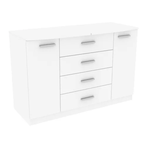 Комод №3, Білий, 1200/500/800