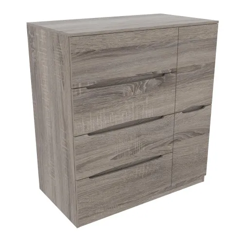 Комод Дельта №2, Дуб Сонома Трюфель, 1090/610/1200