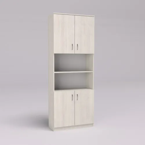 Шкаф офисный ОШ-3, Дуб Шамони Светлый, 800/340/2100