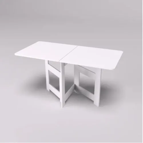 Стіл-книжка, Білий, 1400х700х750