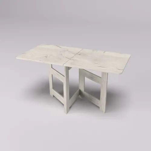 Стіл-книжка, Дуб Крафт Білий, 1400х700х750