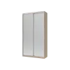 Шкаф купе Doros Сити Лайт Дуб Cонома 2 Зеркала 120х45х225 (44900068)
