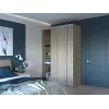 Шафа купе Doros Сіті Лайт Дуб Cонома 2 ДСП 150х60х225 (42002012)