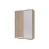 Шафа купе Doros Сіті Лайт Дуб Cонома 1 ДСП / 1 Дзеркало 150х60х225 (42002039)
