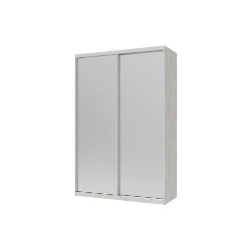 Шафа купе Doros Сіті Лайт Біле дерево 2 Дзеркала 150х60х225 (42002061)