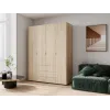 Шафа для одягу Doros Гелар Дуб Cонома 4 ДСП 155х49,5х203,4 (80397560)