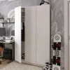 Шафа для одягу Doros Промо Біла 3 ДСП 135х48х204 (80737071)