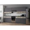 Кухня Лея Doros 3 м Графит/Клондайк ДСП 300х60х250 (81000012)