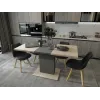 Столовый стол Doros Бостон Дуб Cонома / Графит 150х70х79 (81339362)
